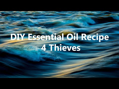 DIY Essential Oil Recipe 4 Thieves
