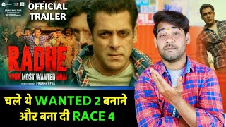 Radhe Trailer Review Reaction | Radhe Your Most Wanted Bhai Trailer | Salman Khan | Aklesh Bhamore