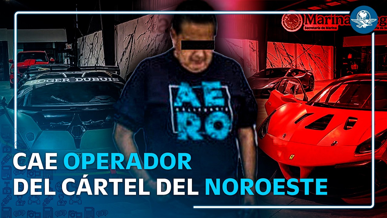 Semar captura en Mérida a presunto operador del Cártel del Noreste; decomisan autos de lujo y armas