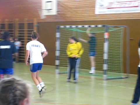 Handball-U19 Juniorinnen - Länderspiel Deutschland - Frankreich