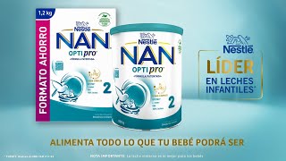 Nestle Tu bebé crece en un abrir y cerrar de ojos. anuncio