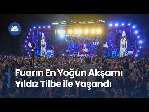 İzmir Enternasyonal Fuarı'nda Yıldız Tilbe Rüzgarı Esti