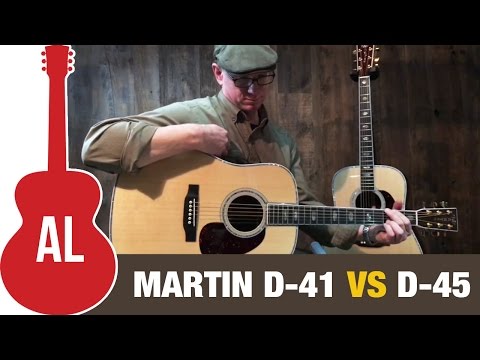 Martin D-41 vs Martin D-45