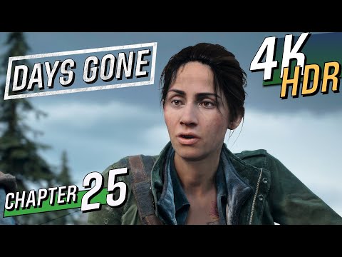 [4K HDR] DAYS GONE - PS4 Pro (Hard / 100% / Exploration) Walkthrough part 25 - It's A Long Story