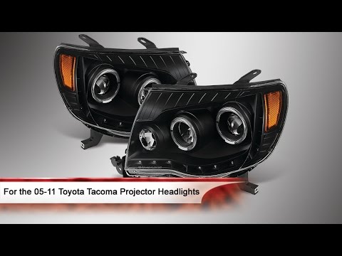 05-11 Toyota Tacoma Halo Projector Headlights