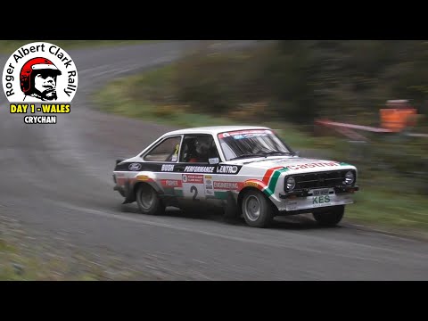 RAC Rally 2023 | BEST OF DAY 1 | Crashes, Highlights & Pure Sound | Crychan | 23/11/23