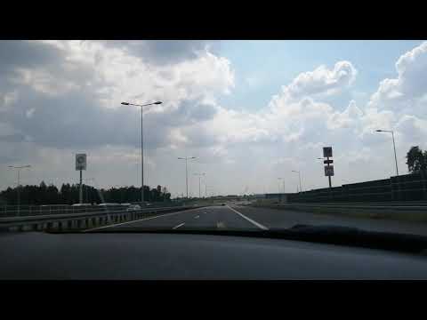 Riding the A1 motorway to Częstochowa to PL/CZ border (part 2)
