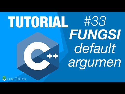 Belajar C Dasar 33 Default argumen pada fungsi