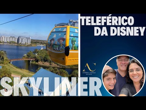 TELEFÉRICO DA DISNEY! VEM COMIGO! 🥰