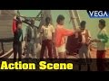 Paarthal Pasu Tamil Movie Ramarajan Saves To Pallavi Action Scene