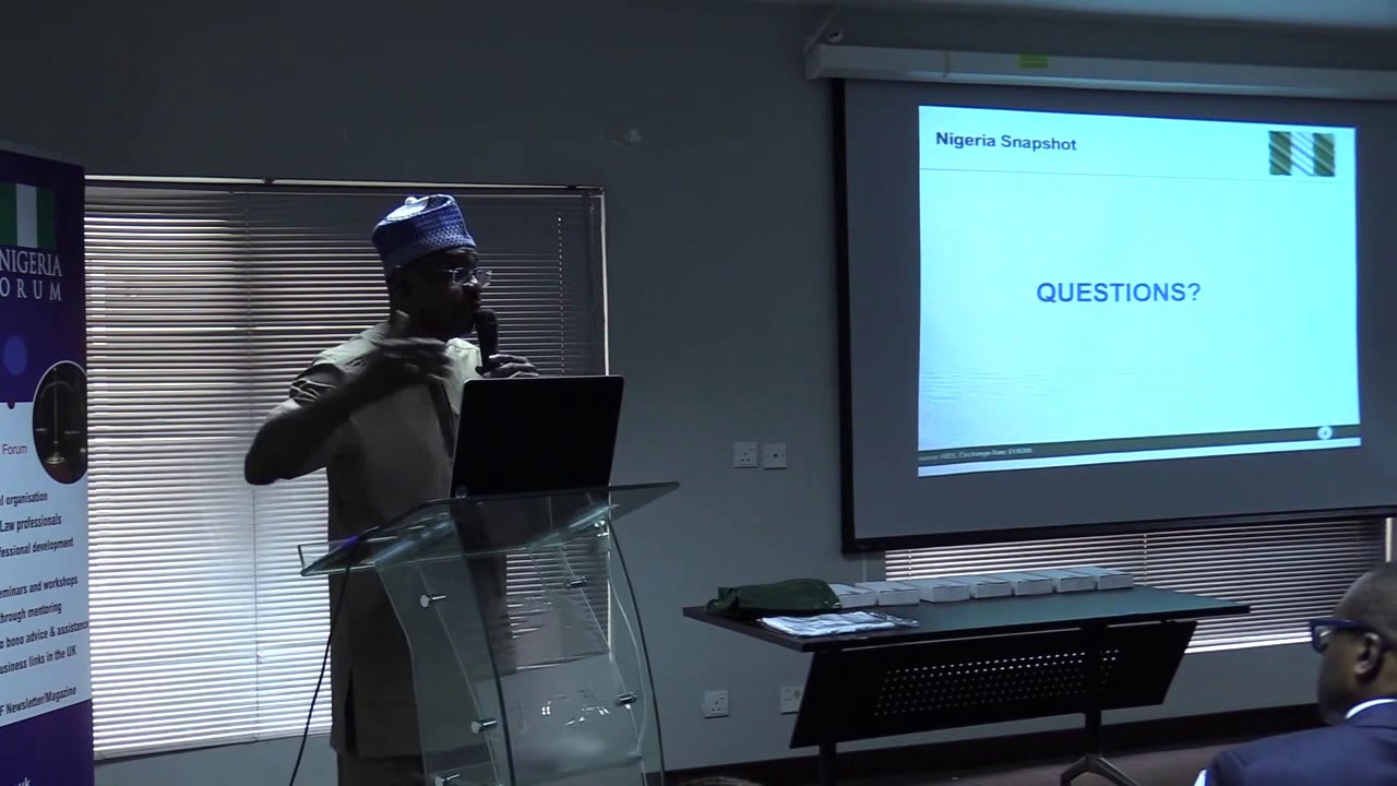 Finance seminar organised by the British Nigeria Law Forum