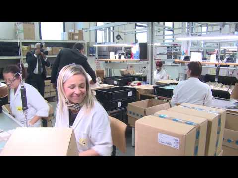 Visita di Renzi all'azienda TCI (03/11/2016)