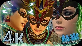 Red Aura Green Cat Style Zafina Ultra Hard Tekken 6 UHD 4K 60 FPS