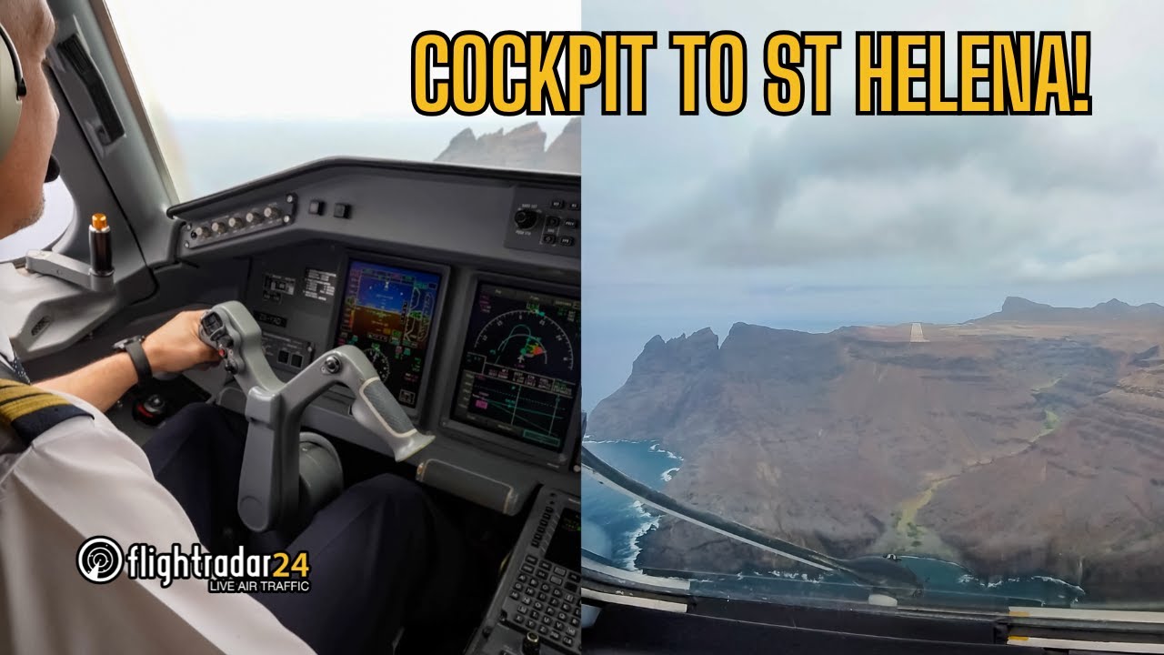 Flight deck to the most remote Atlantic island