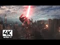 Godzilla Vs Kong Ending Fight Scene - 4K || Mechagozilla Vs Kong and Godzilla Final Battle 4K