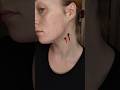 VAMPIRE BITES ‍ ️ Makeup Halloween Vampire Halloweenmakeuplook Shorts Makeuptutorial Sfx