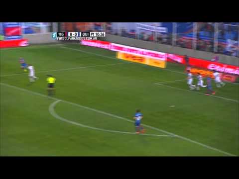Tapó Benítez. Tigre 0 - Quilmes 0. Fecha 19. Primera División 2015. FPT.