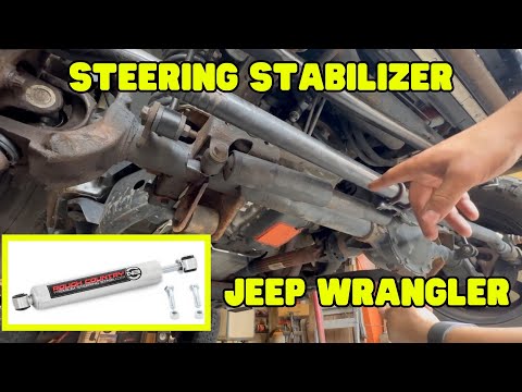 DIY Jeep Wrangler JK Steering Stabilizer Replacement