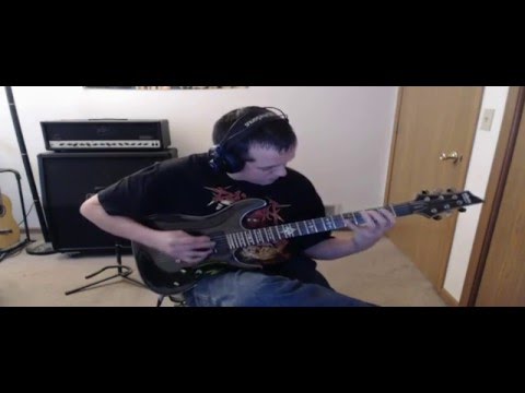 Cacotopia Riff (New camera with Axe Fx 2 and EZ Drummer)