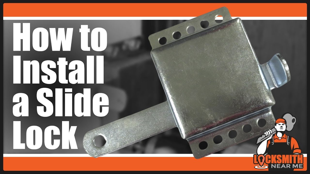 How to Install a Garage Door Slide Lock | Locksmith Near Me