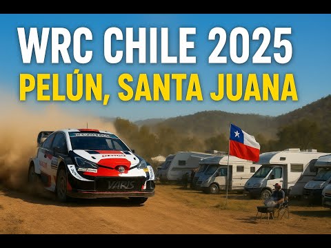 WRC Chile 2025: Lo mejor del tramo Pelún, Santa Juana.