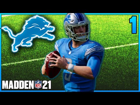 Welcome to the Motor City | Madden 21 Detroit Lions Franchise Mode | Ep 1