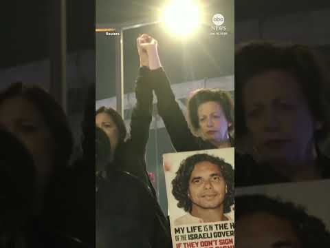 Locals take to the streets in Israel and Gaza after ceasefire is announced