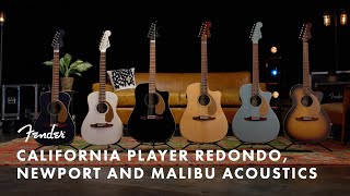  - Exploring the California Player Series | Fender Acoustics | Fender