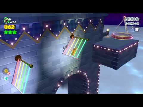 Super Mario 3D World (Switch) 5-2 Speedrun - Time: 25 (Former WR)