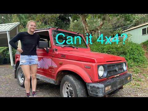 Suzuki Sierra 4x4 im Test für 2000 Dollar! Schafft er es den Berg hoch?