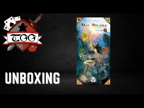 Res Arcana: Perlae Imperii Expansion Unboxing