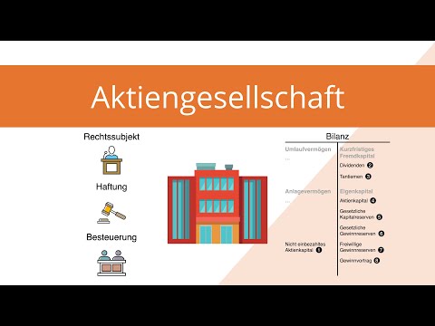 Besonderheiten in der Buchhaltung einer AG! | Die Konten der AG übersichtlich und einfach erklärt!