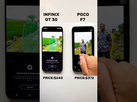 Infinix GT 30 Pro vs Poco F7: AI Camera KING? 👑