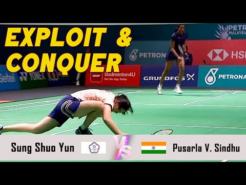 EXPLOIT AND CONQUER | Sung Shuo Yun VS Pusarla Venkata Sindhu