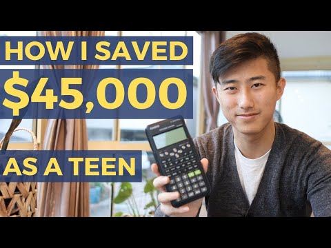 How I saved $45,000 as a teenager | 10 Easy Tips to Save Money as a Student