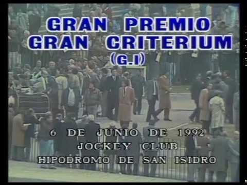 Gran Premio GRAN CRITERIUM G 1 1992 - HSI