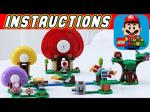 LEGO Instructions | Toad's Treasure Hunt | 71368 Instructions | LEGO Super Mario Expansion Set