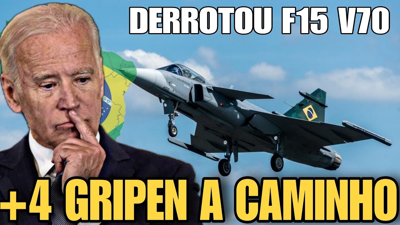 VERGONHA PROS EUA! GRIPEN VENCE F16 V70 E BRASIL PODERÁ FORNECER JUNTO DA SAAB