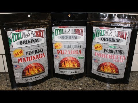 Italian Jerky Original: Beef Jerky Marinara, Beef...