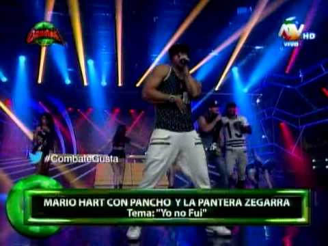 Mario Hart, Pancho Rodríguez and 'Pantera Zegarra' present the song "Yo no fui"