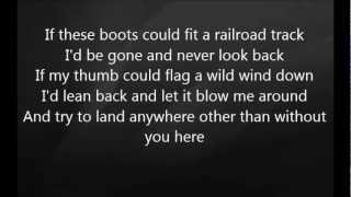 Eric Church - Without You Here with Lyrics
