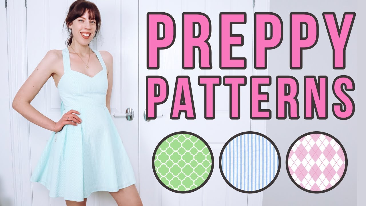 A guide to PREPPY fashion patterns & prints