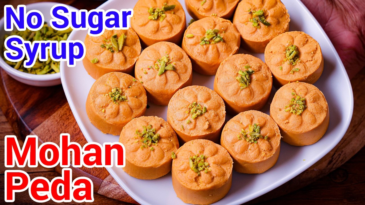Janmashtami Special Mohan Peda | Kanha Ji Ka Favourite Bhog - Melt in Mouth Mohan Peda Recipe