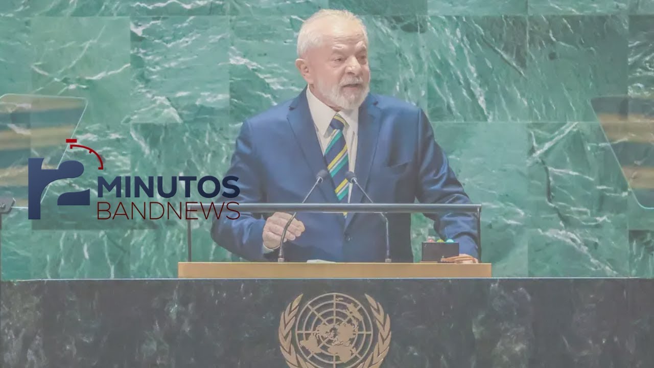 BandNews em 2 Minutos (23/09/24 - Manhã) Lula discursa na 79ª Assembleia Geral da ONU