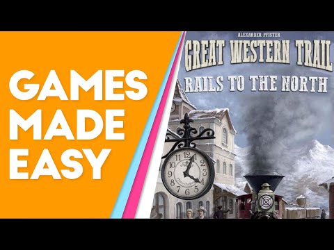 Learn how to play Rails to the North, the Great Western trail expansion better and faster