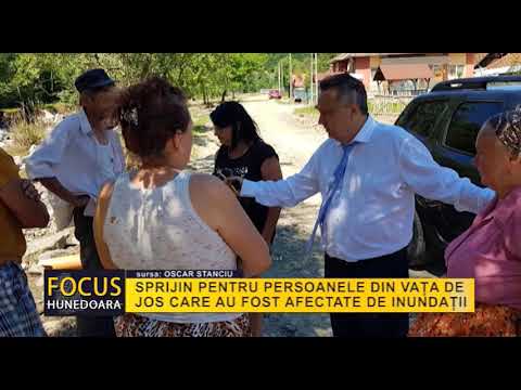 SPRIJIN PENTRU PERSOANELE DIN VAȚA DE JOS CARE AU FOST AFECTATE DE INUNDAȚII