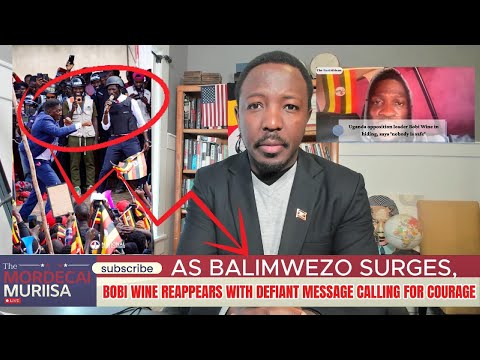As Balimwezo Surges, Bobi Wine Reappears With Defiant Message Calling for Courage.