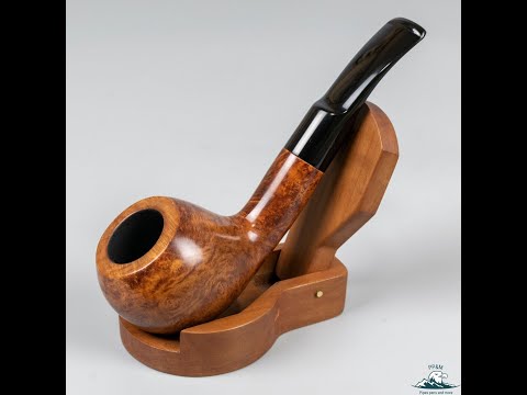 Georg Jensen "Achat" Smooth Bent Apple Saddle Stem (93) 9mm