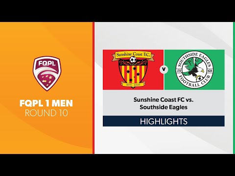 FQPL 1 Men R10 - Sunshine Coast FC vs. Southside Eagles Highlights