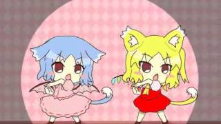 Cover art for Neko Remilia & Flandre + SDM ＼(・ω・＼)ＳＡＮ値!(／・ω・)／ピンチ!【東方】